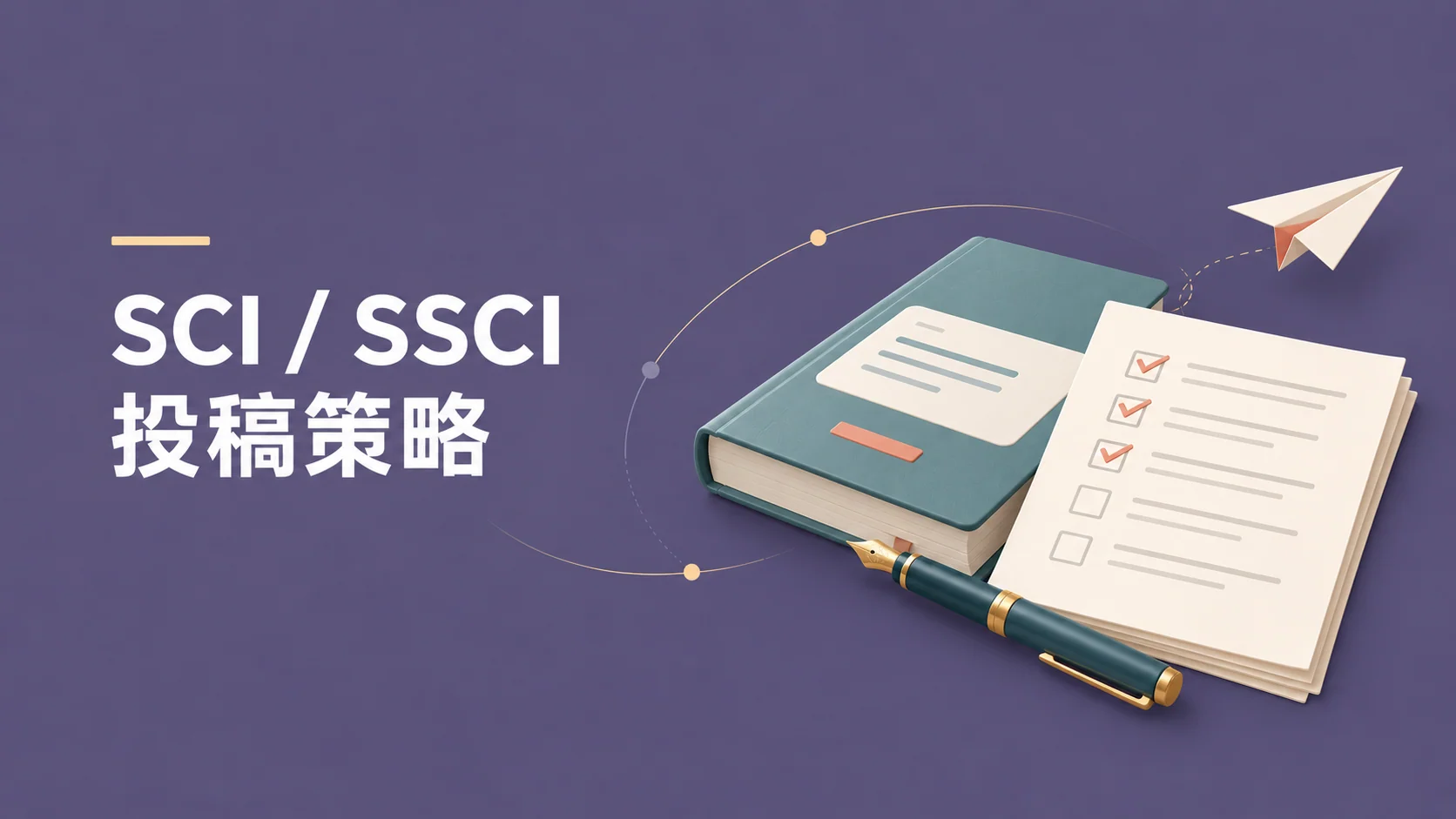 SCI / SSCI 投稿策略课程封面